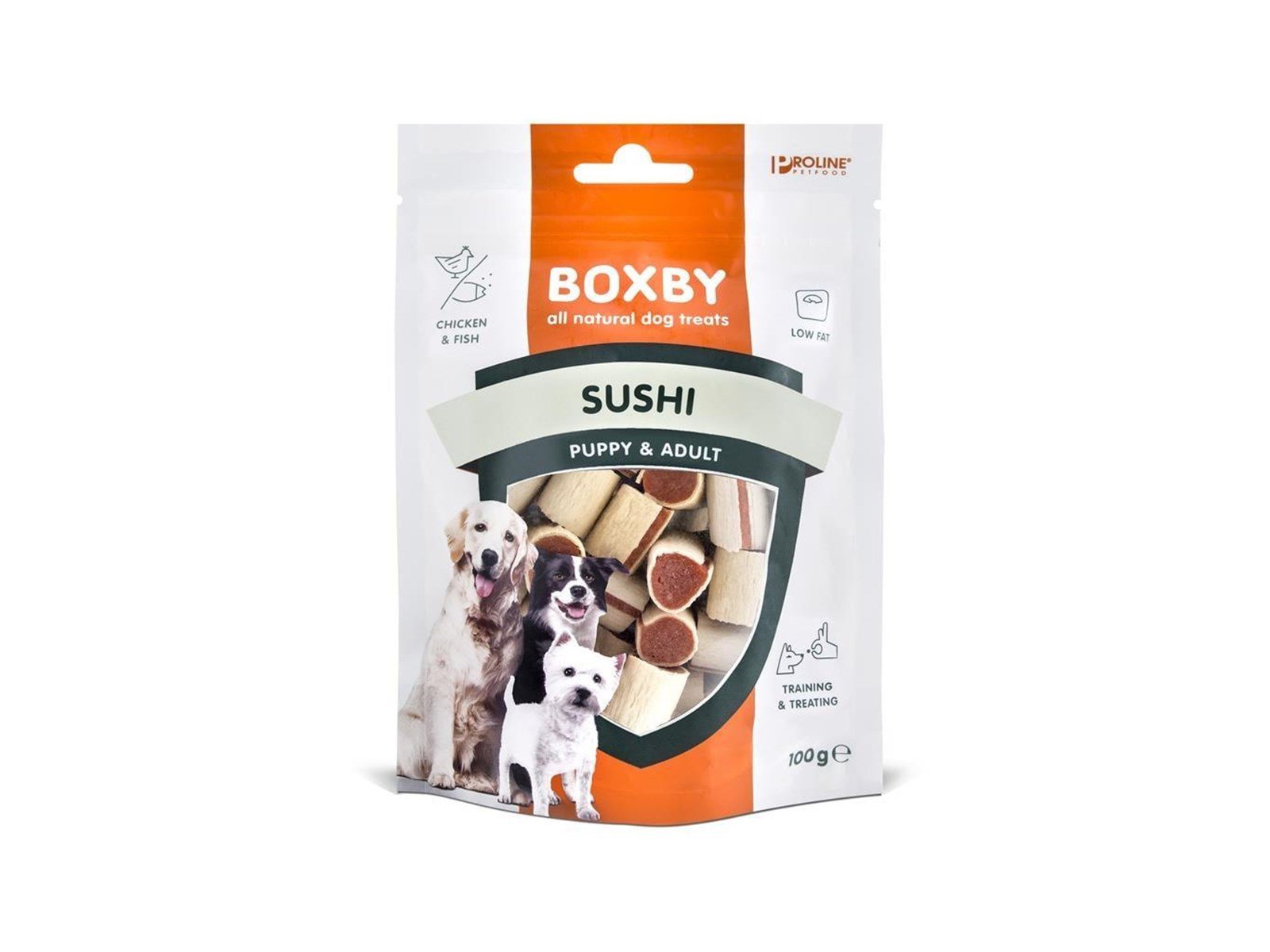 BOXBY - Orginal Sushi 100g - (PL10462) BOXBY - Orginal Sushi 100g - (PL10462)